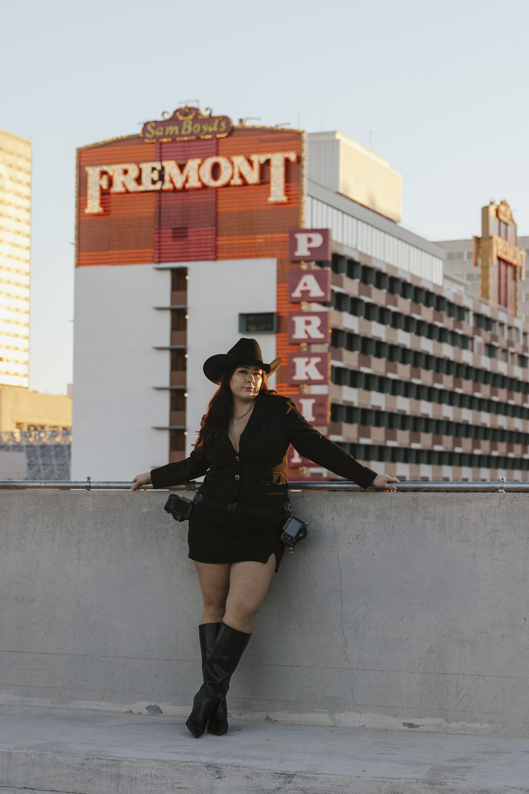 Branding portrait photography of Cadie, owner of Cadie Deltoro Photo, captured during a branding session designed to support visibility for a women-owned photography business.